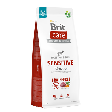 Brit Care Perro Grain Free Sensitive - Venado y Papa 12kg